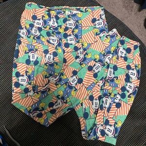 LuLaRoe Disney Mickey Mouse leggings
